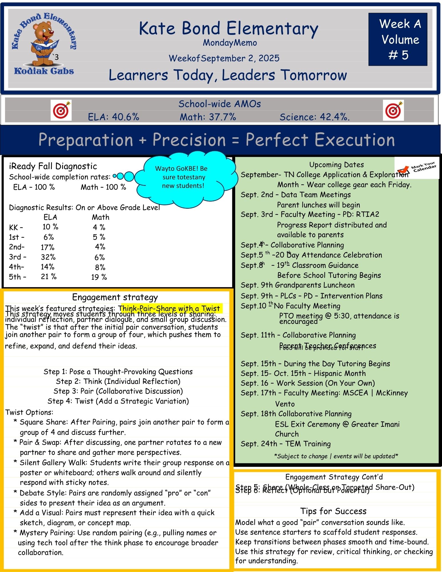 September News Letter