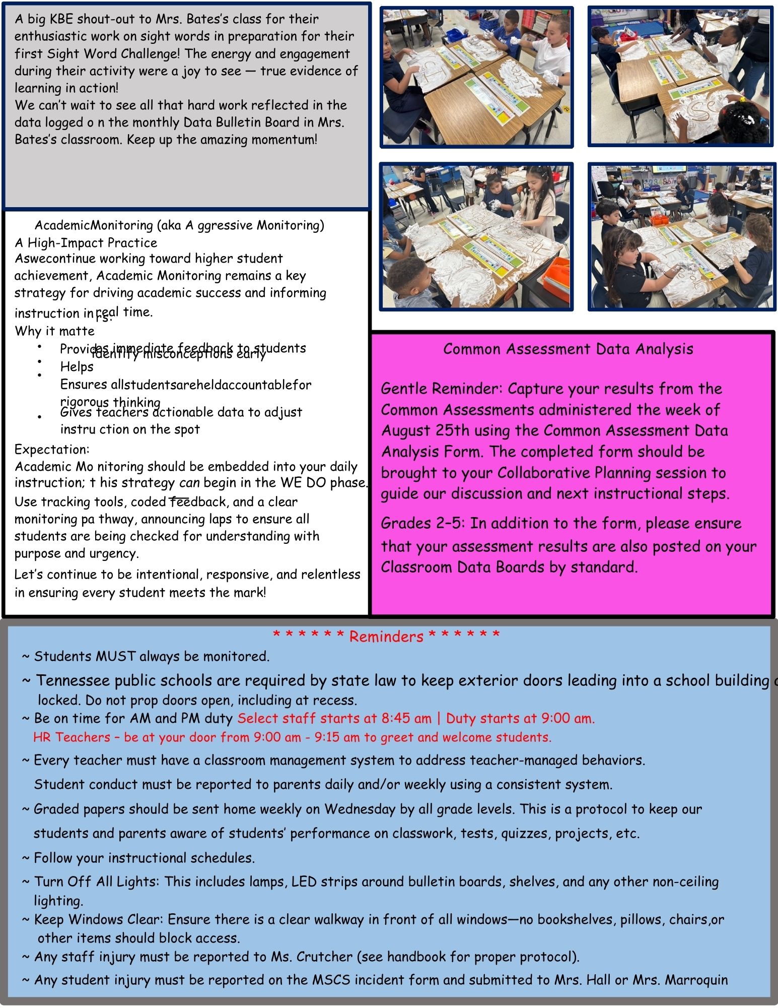 September News Letter