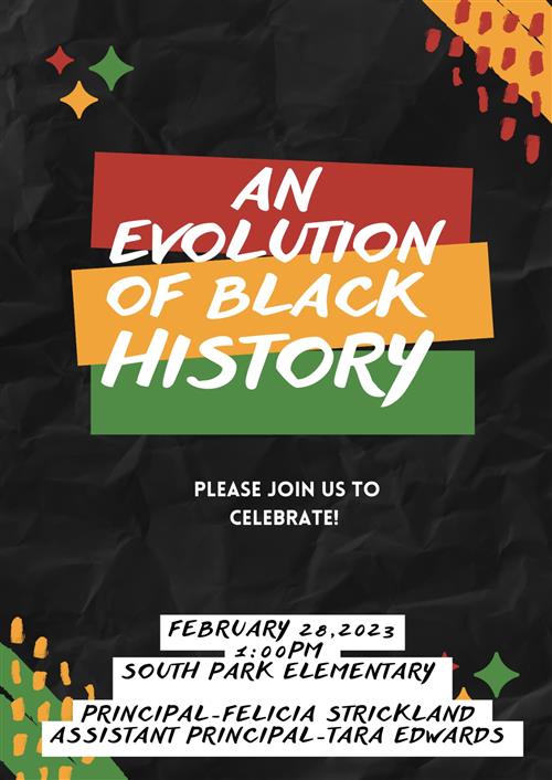 black history flyer