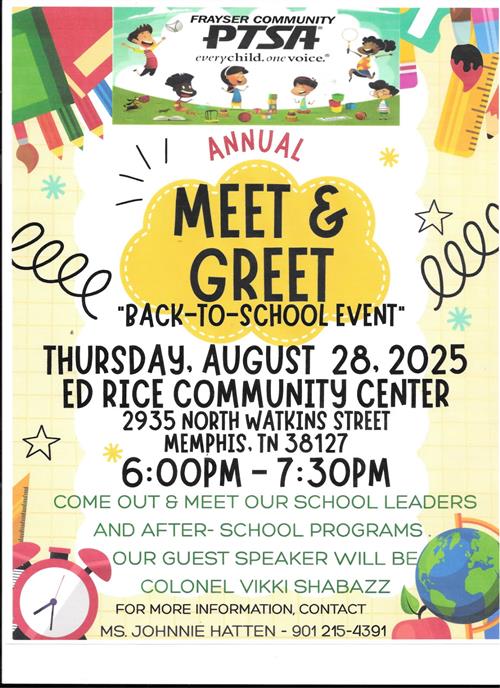 Back to School event at Ed Rice Community Center