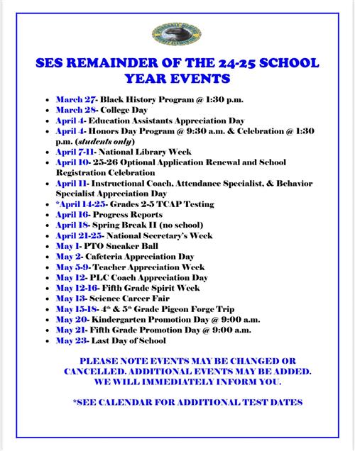 SES Events 