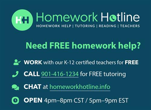 homework hotline 