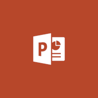 Microsoft Office Powerpoint Older Version Logo 