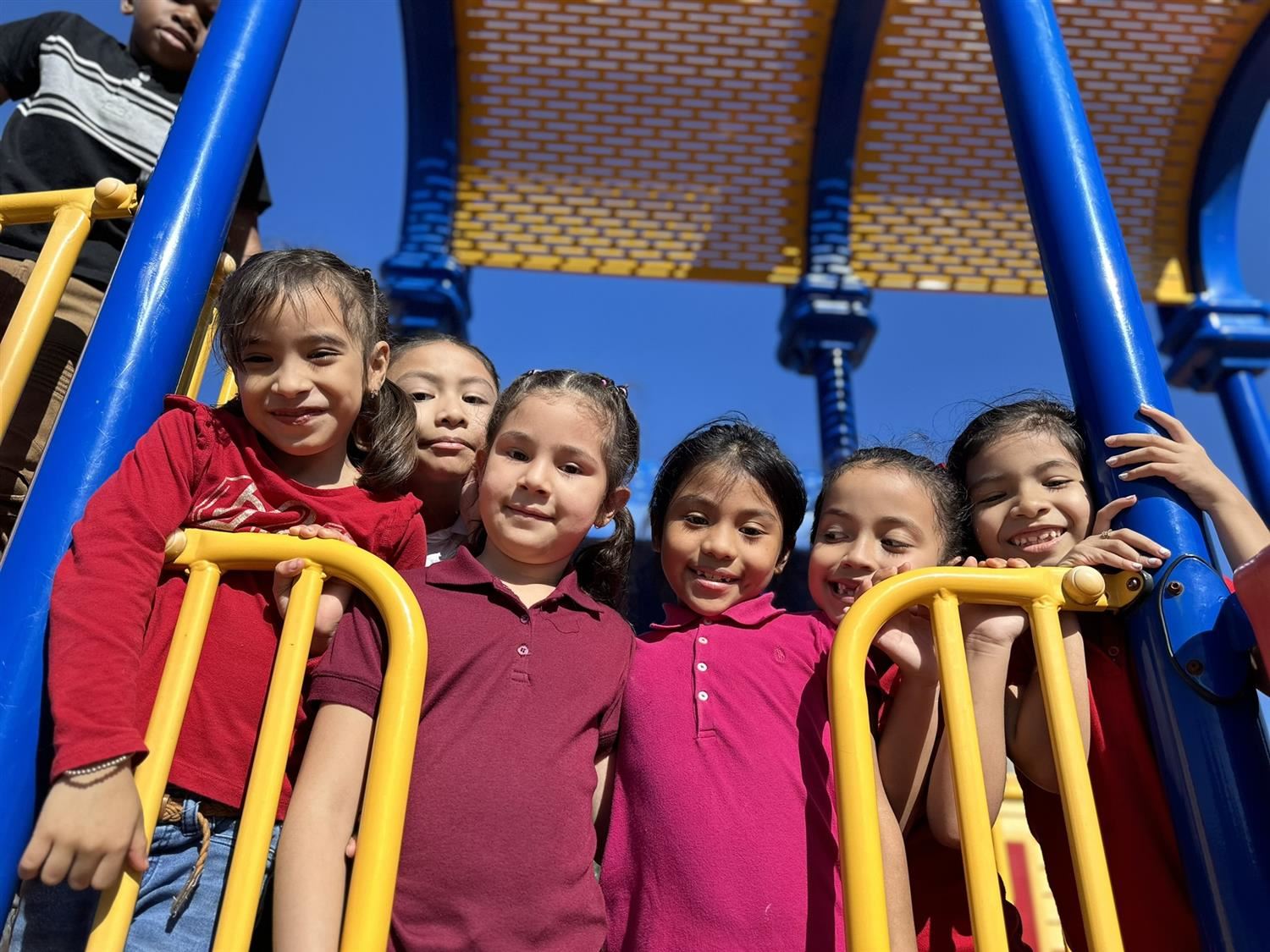 Kids on playground