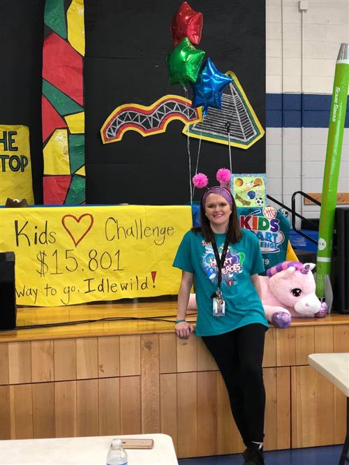 Kids heart challenge party with Coach King 
