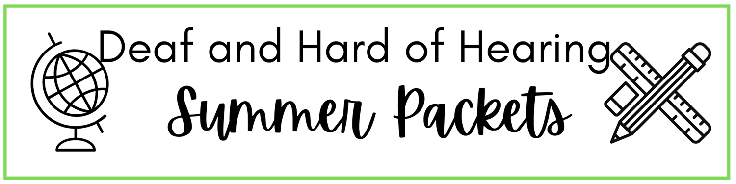 Summer Packet DHH