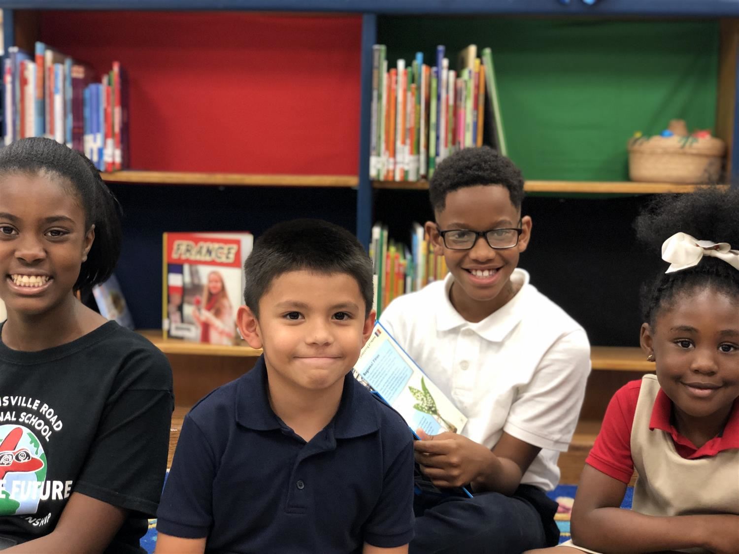 Photo of students at school