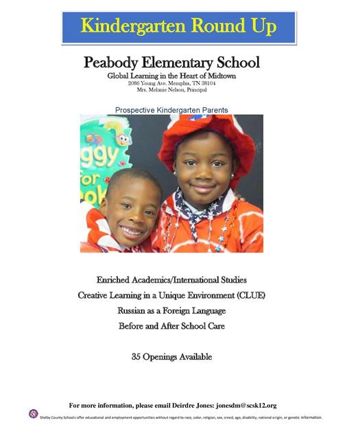 Kindergarten Round-up 