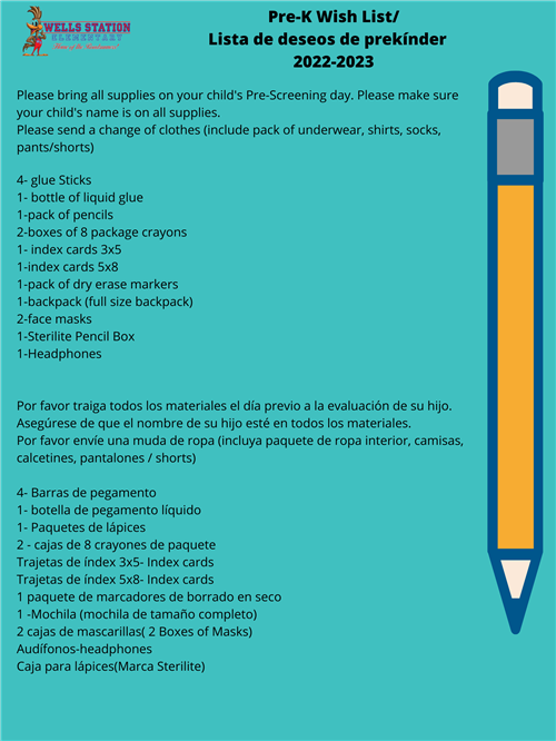 Supply List