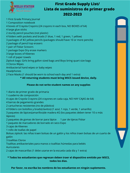 Supply List