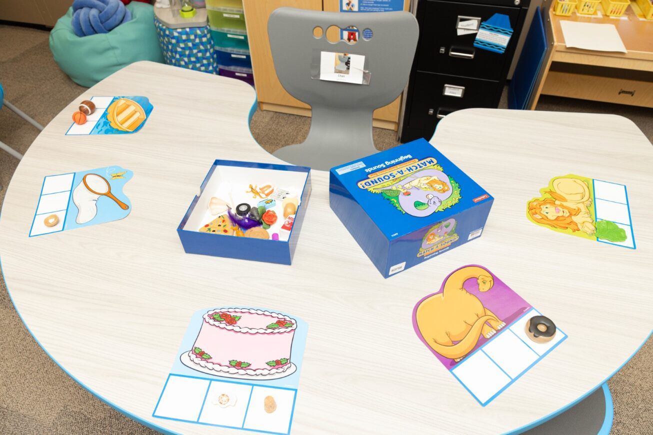 Small group instruction area Small group instruction area