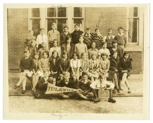 Historic class photo of Idlewild Students 