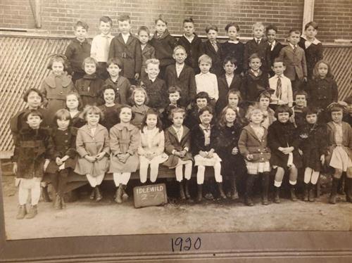 1920s student composite of Idlewild class 