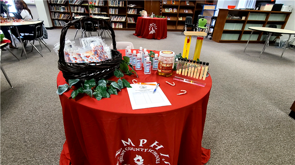 Wellness Day Display Table