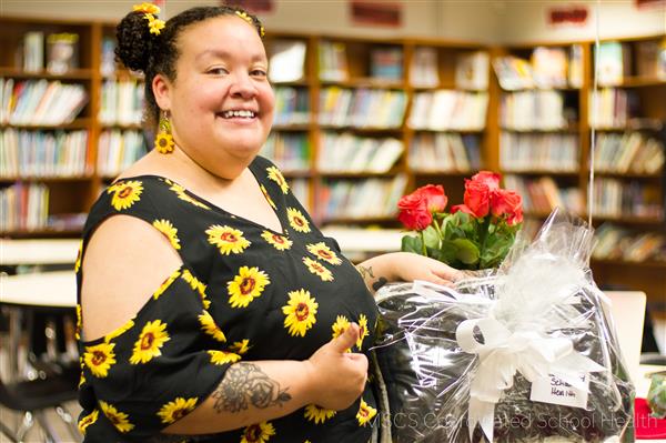 Door Prize Winner Ms. Grissom